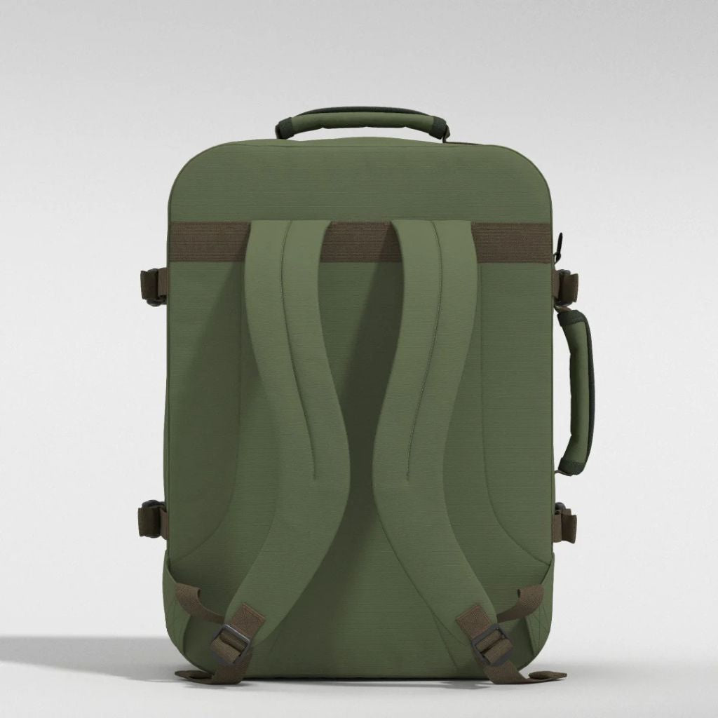 CabinZero Classic 44L Lightweight Carry On Backpack - Georgian Khaki - Love Luggage