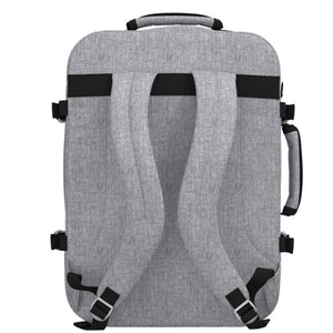 CabinZero Classic 44L Lightweight Carry On Backpack - Ice Grey - Love Luggage