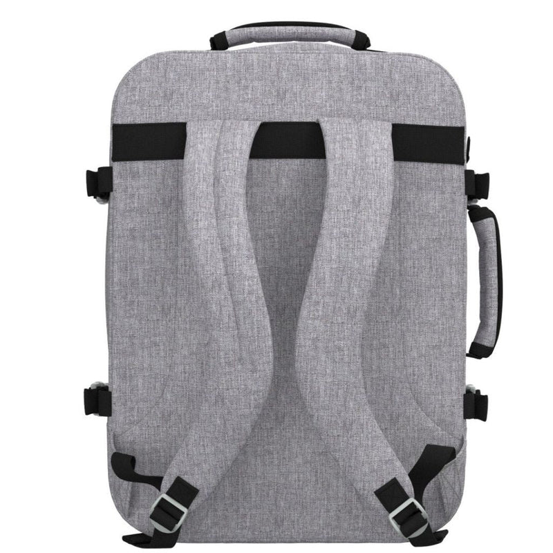 CabinZero Classic 44L Lightweight Carry On Backpack - Ice Grey - Love Luggage