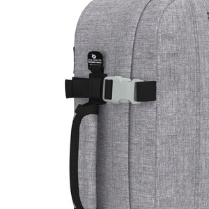 CabinZero Classic 44L Lightweight Carry On Backpack - Ice Grey - Love Luggage