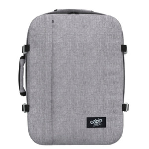 CabinZero Classic 44L Lightweight Carry On Backpack - Ice Grey - Love Luggage