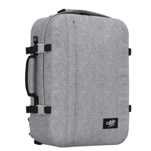 CabinZero Classic 44L Lightweight Carry On Backpack - Ice Grey - Love Luggage