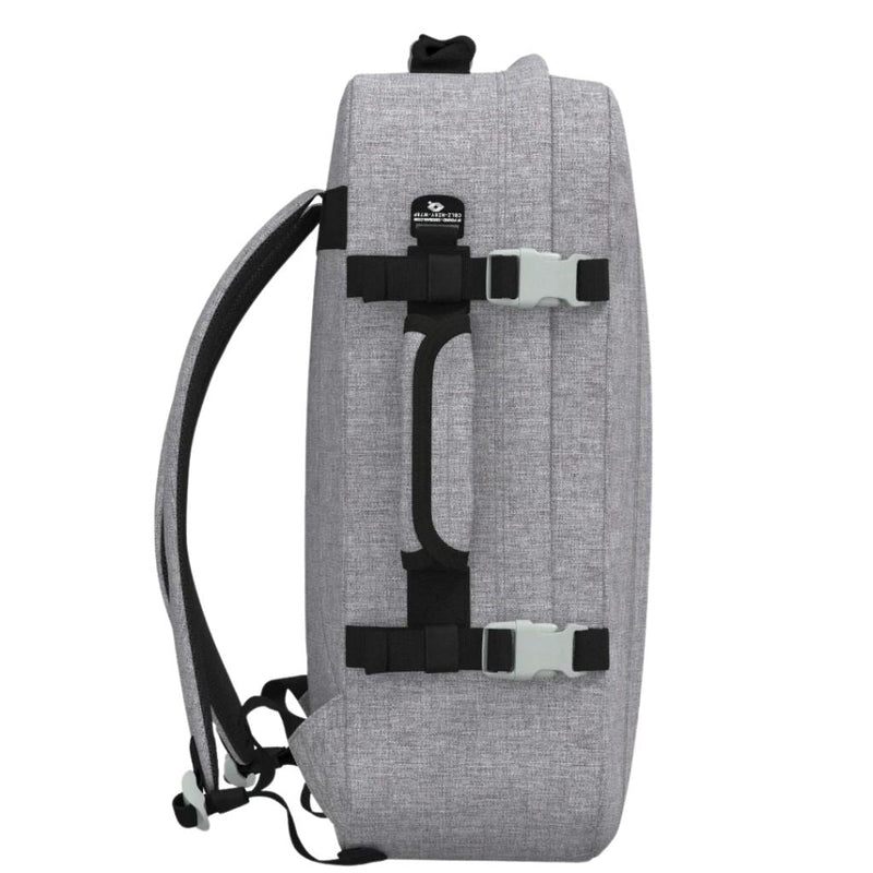 CabinZero Classic 44L Lightweight Carry On Backpack - Ice Grey - Love Luggage