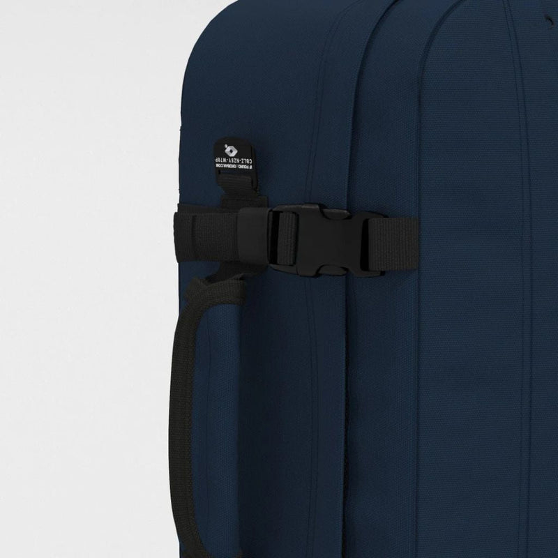 CabinZero Classic 44L Lightweight Carry On Backpack - Navy - Love Luggage