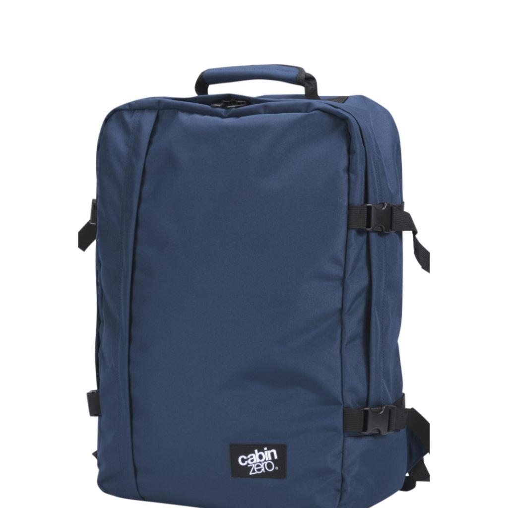 CabinZero Classic 44L Lightweight Carry On Backpack - Navy