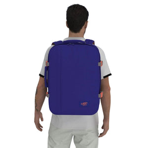 CabinZero Classic 44L Lightweight Carry On Backpack - Neptune Blue - Love Luggage
