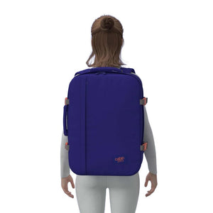 CabinZero Classic 44L Lightweight Carry On Backpack - Neptune Blue - Love Luggage