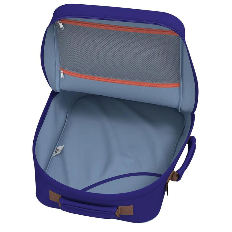 CabinZero Classic 44L Lightweight Carry On Backpack - Neptune Blue - Love Luggage