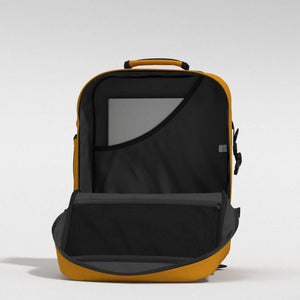 CabinZero Classic 44L Lightweight Carry On Backpack - Orange Chill - Love Luggage