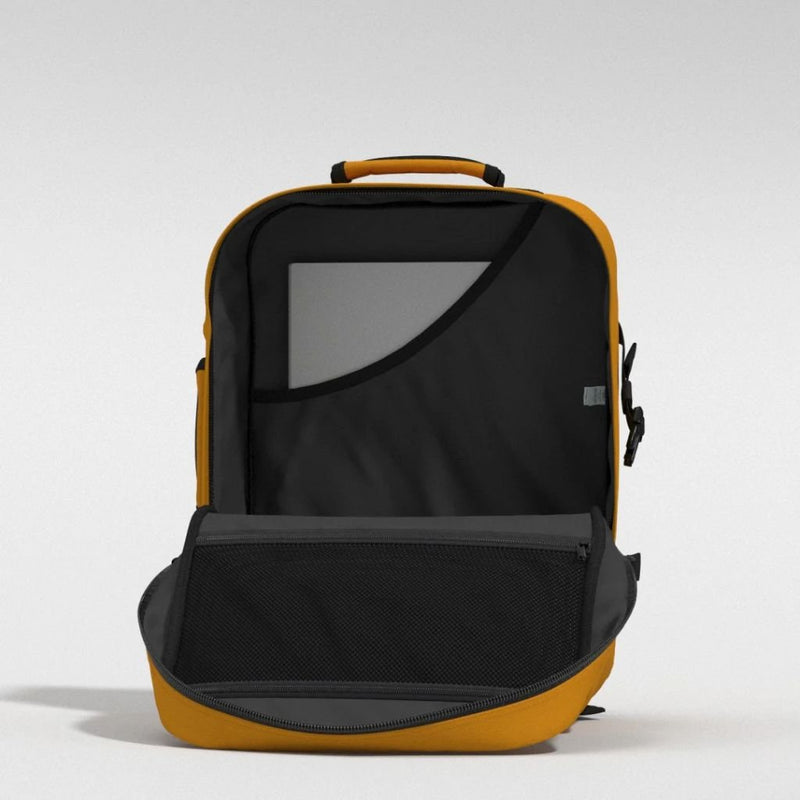 CabinZero Classic 44L Lightweight Carry On Backpack - Orange Chill - Love Luggage