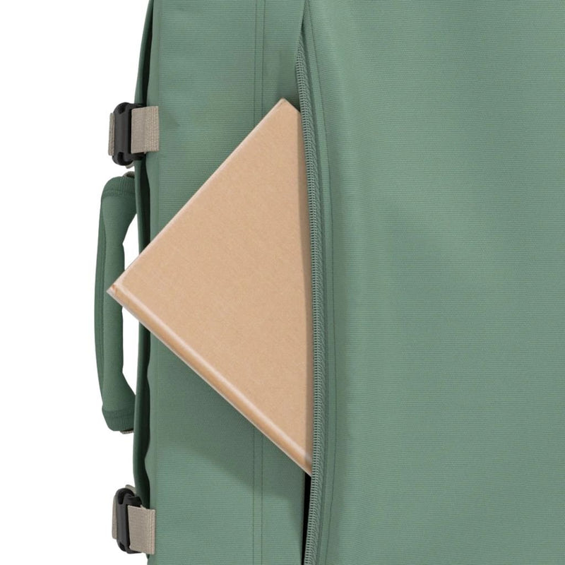 CabinZero Classic 44L Lightweight Carry On Backpack - Sage Forest - Love Luggage