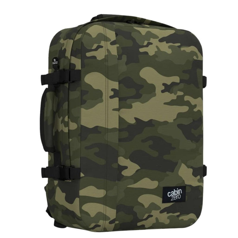 CabinZero Classic 44L Lightweight Carry On Backpack - Urban Camo - Love Luggage