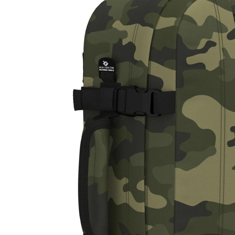 CabinZero Classic 44L Lightweight Carry On Backpack - Urban Camo - Love Luggage