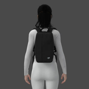CabinZero Classic Flight 12L Backpack Absolute Black - Love Luggage