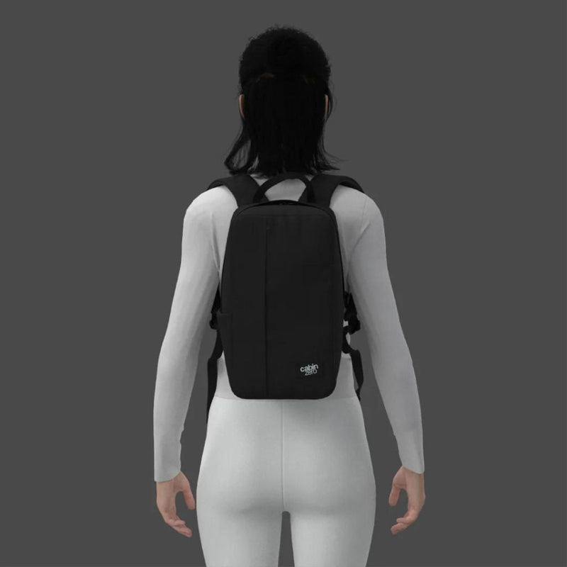 CabinZero Classic Flight 12L Backpack Absolute Black - Love Luggage