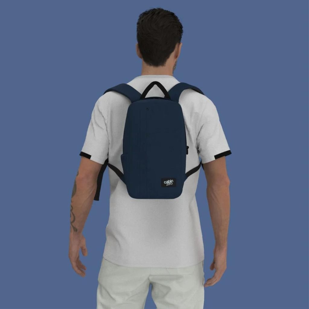 CabinZero Classic Flight 12L Backpack Navy - Love Luggage