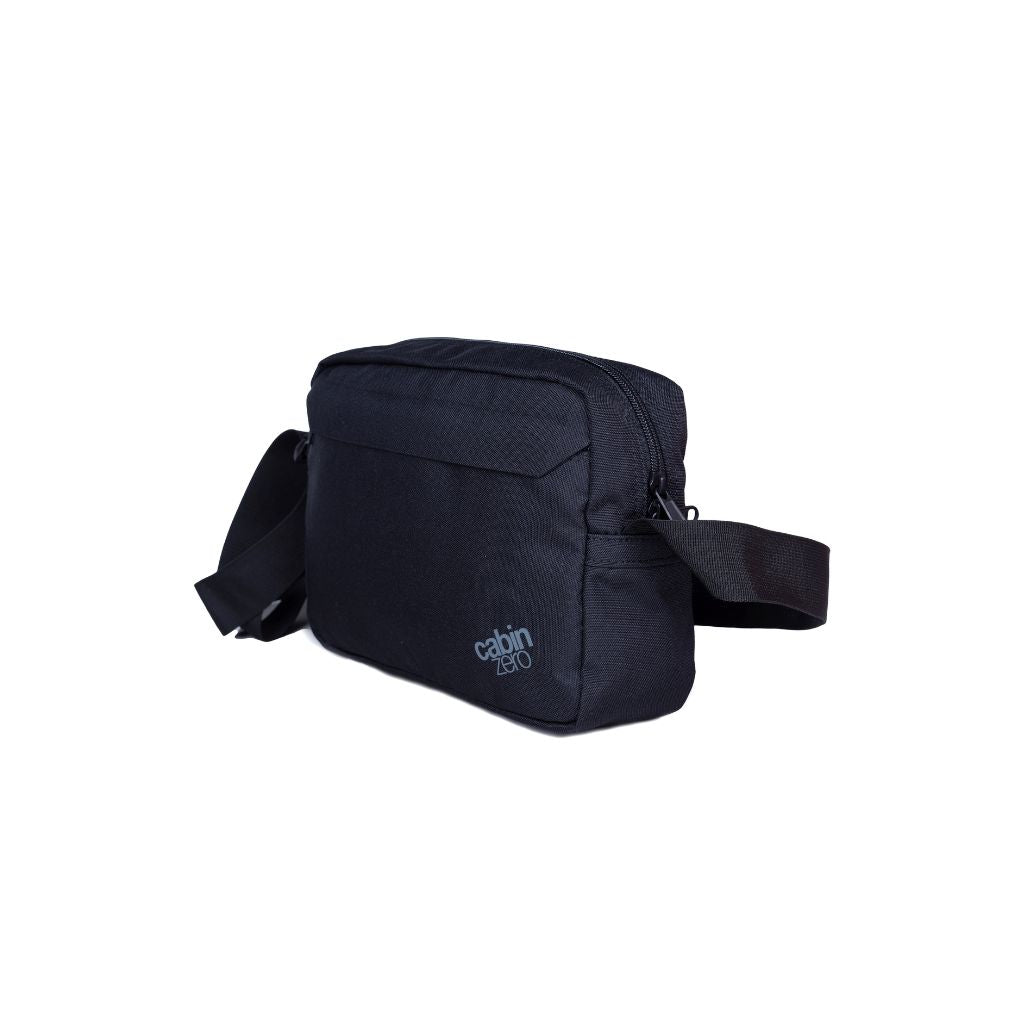 CabinZero Flipside 3L Shoulder Bag - Absolute Black - Love Luggage