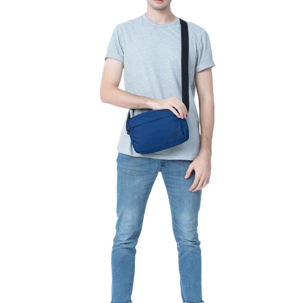 CabinZero Flipside 3L Shoulder Bag - Navy - Love Luggage