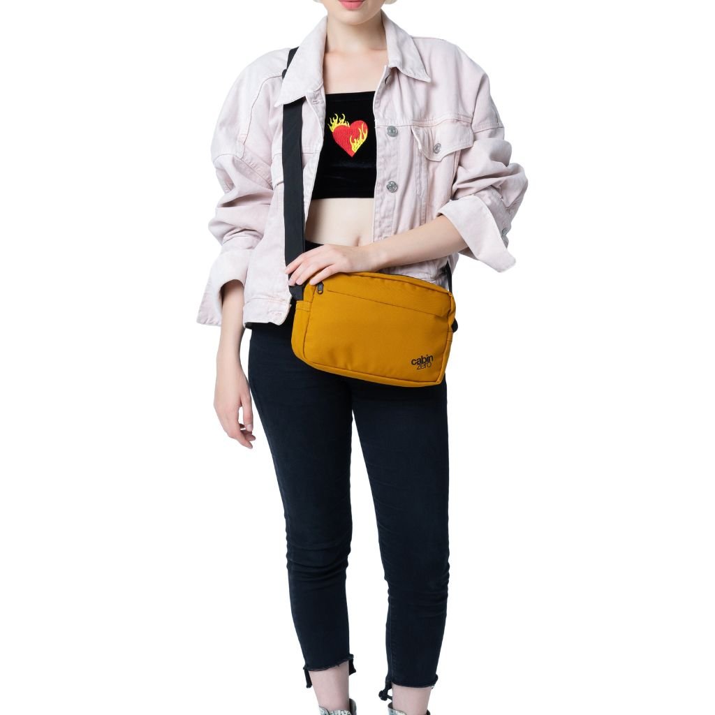CabinZero Flipside 3L Shoulder Bag - Orange Chill - Love Luggage