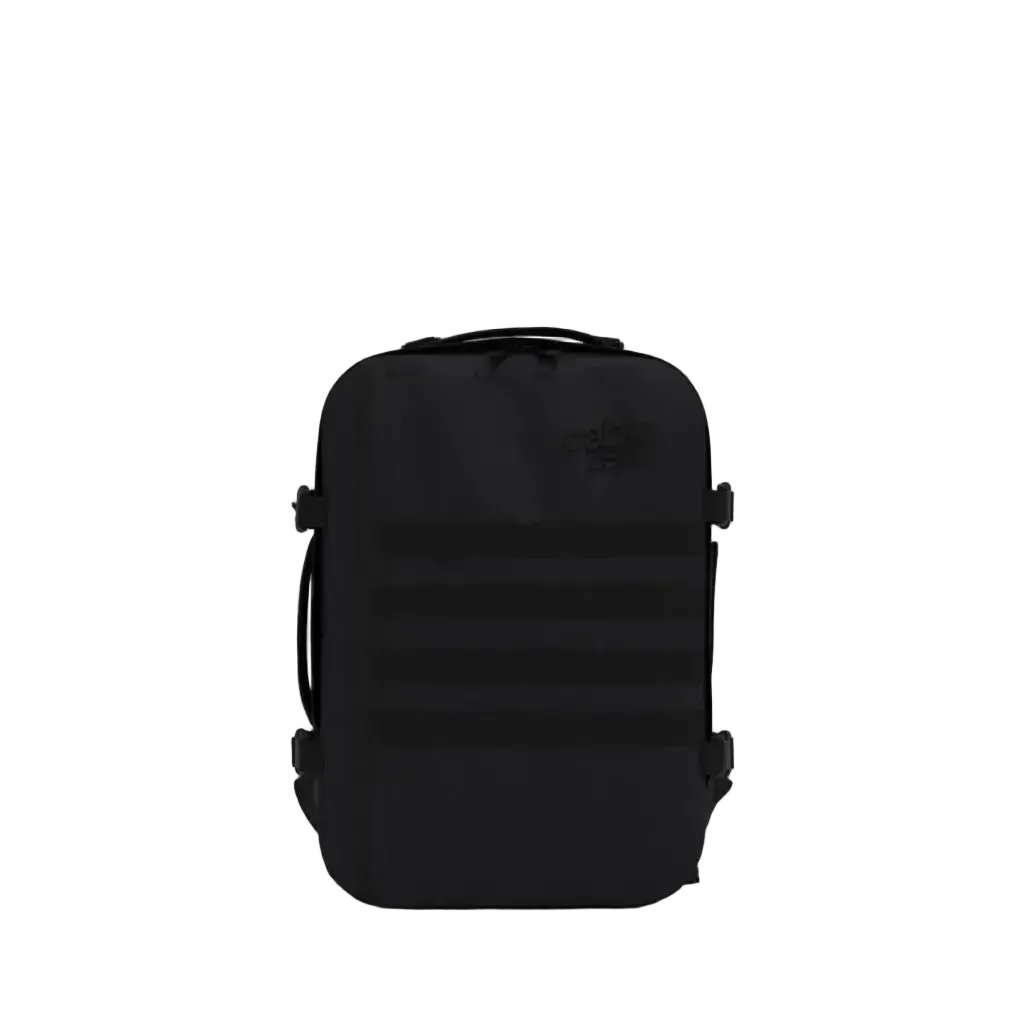 CabinZero Military 28L Lightweight 0.8kg Carry On Backpack - Absolute Black