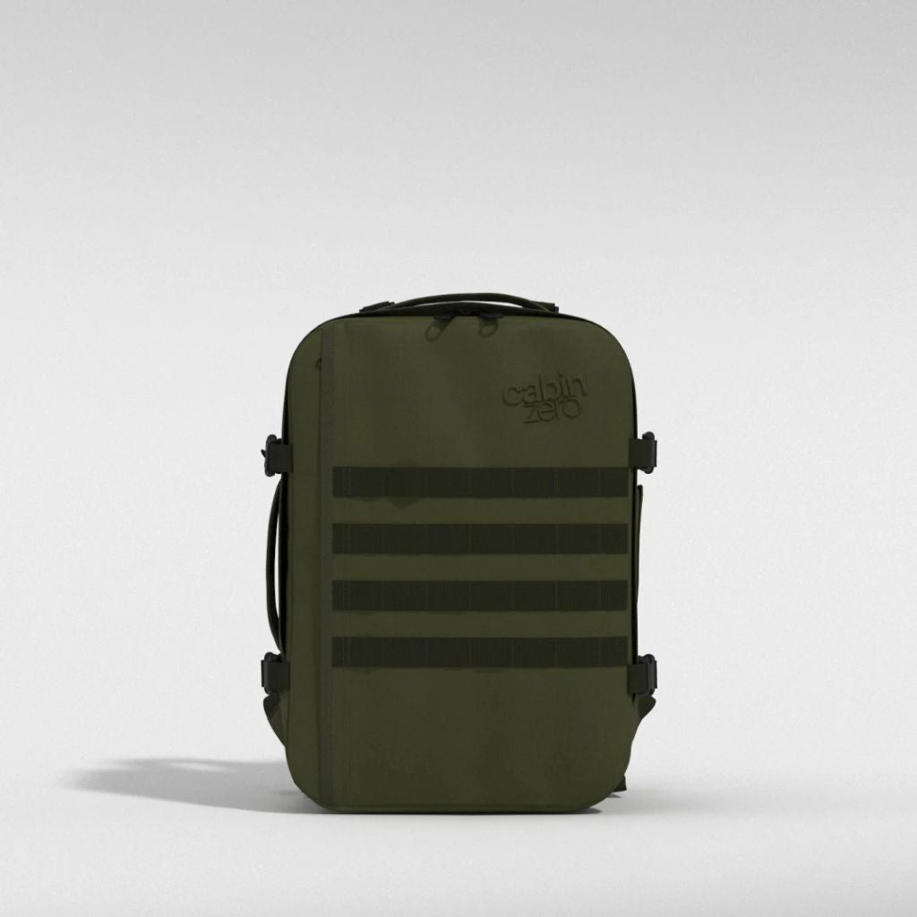 CabinZero Military 28L Lightweight Carry On Backpack - Army Green - Love Luggage