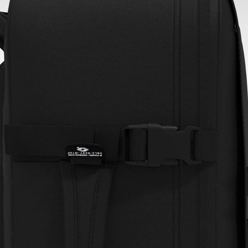 CabinZero Military 44L Lightweight Carry On Backpack - Absolute Black - Love Luggage