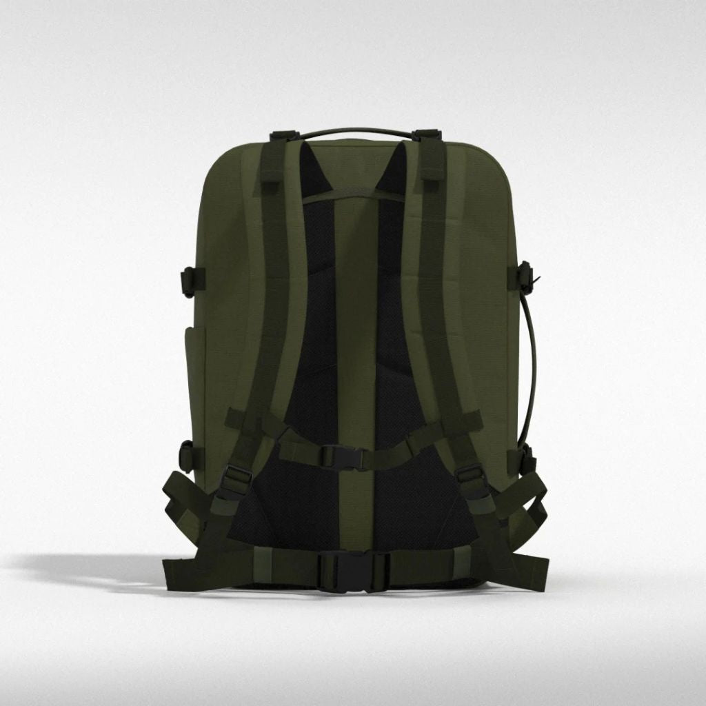CabinZero Military 44L Lightweight Carry On Backpack - Army Green - Love Luggage