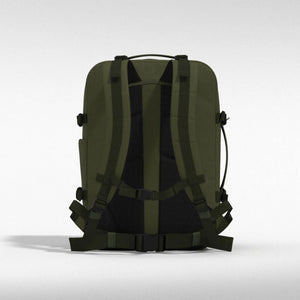 CabinZero Military 44L Lightweight Carry On Backpack - Army Green - Love Luggage