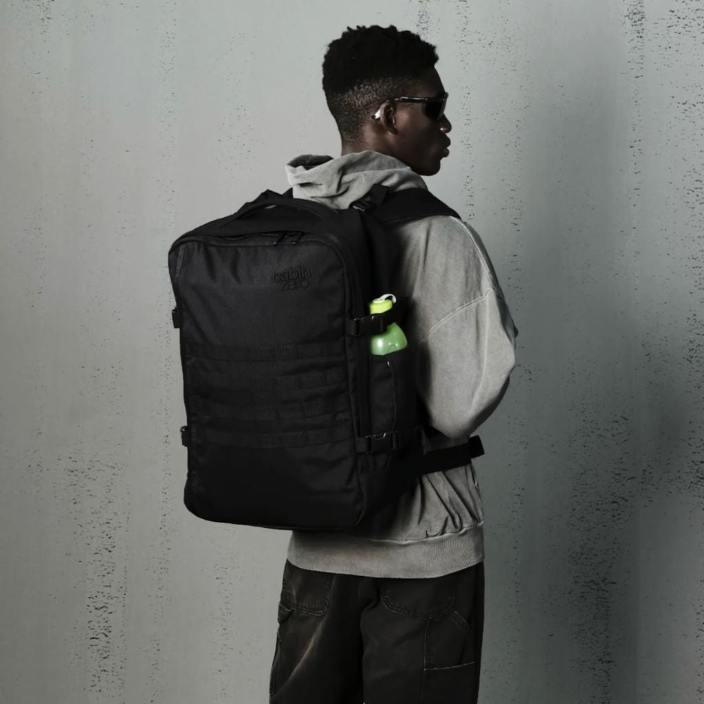 CabinZero Military 44L Lightweight Carry On Backpack - Army Green - Love Luggage