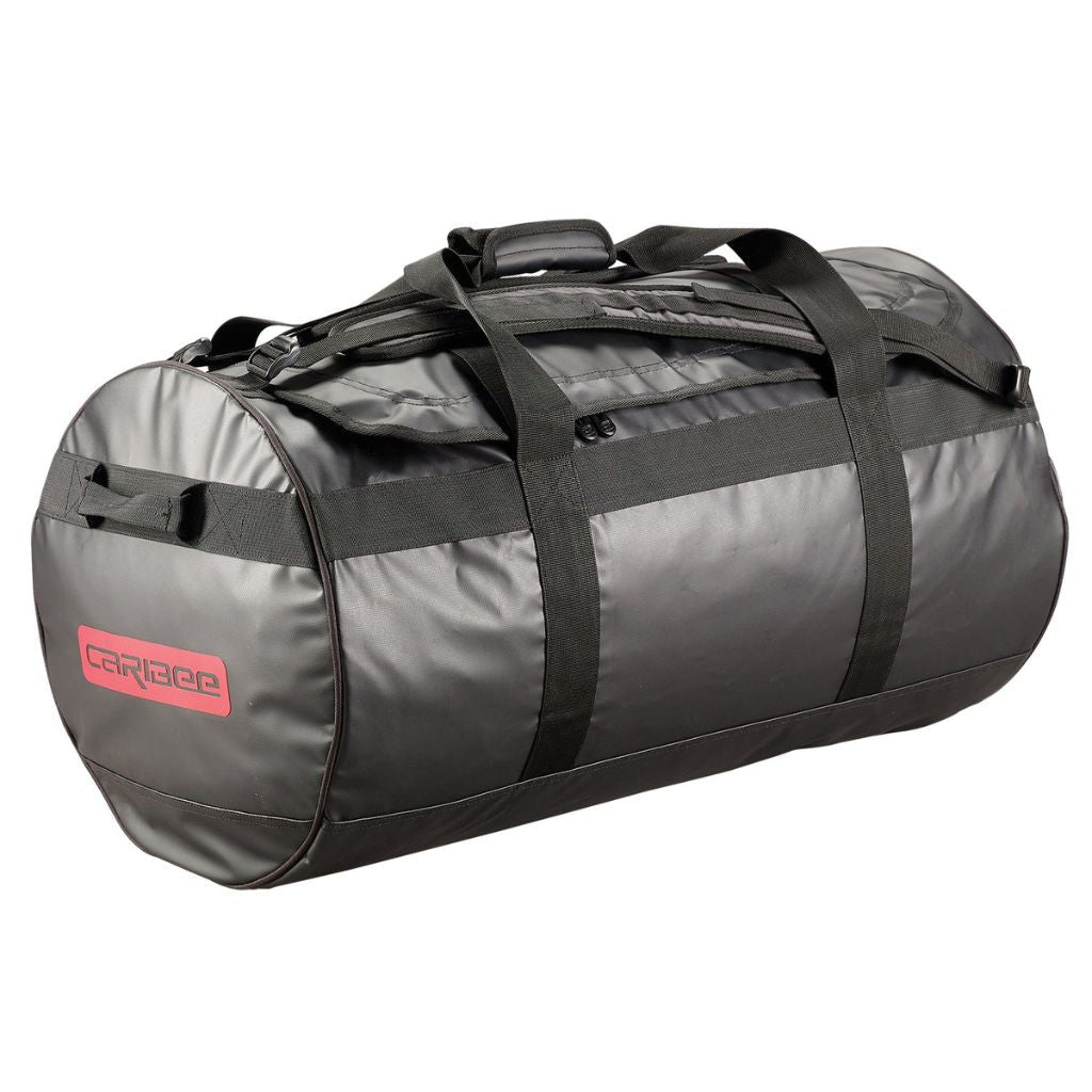 Caribee Kokoda Heavy Duty Duffel/Backpack 90L - Black - Love Luggage