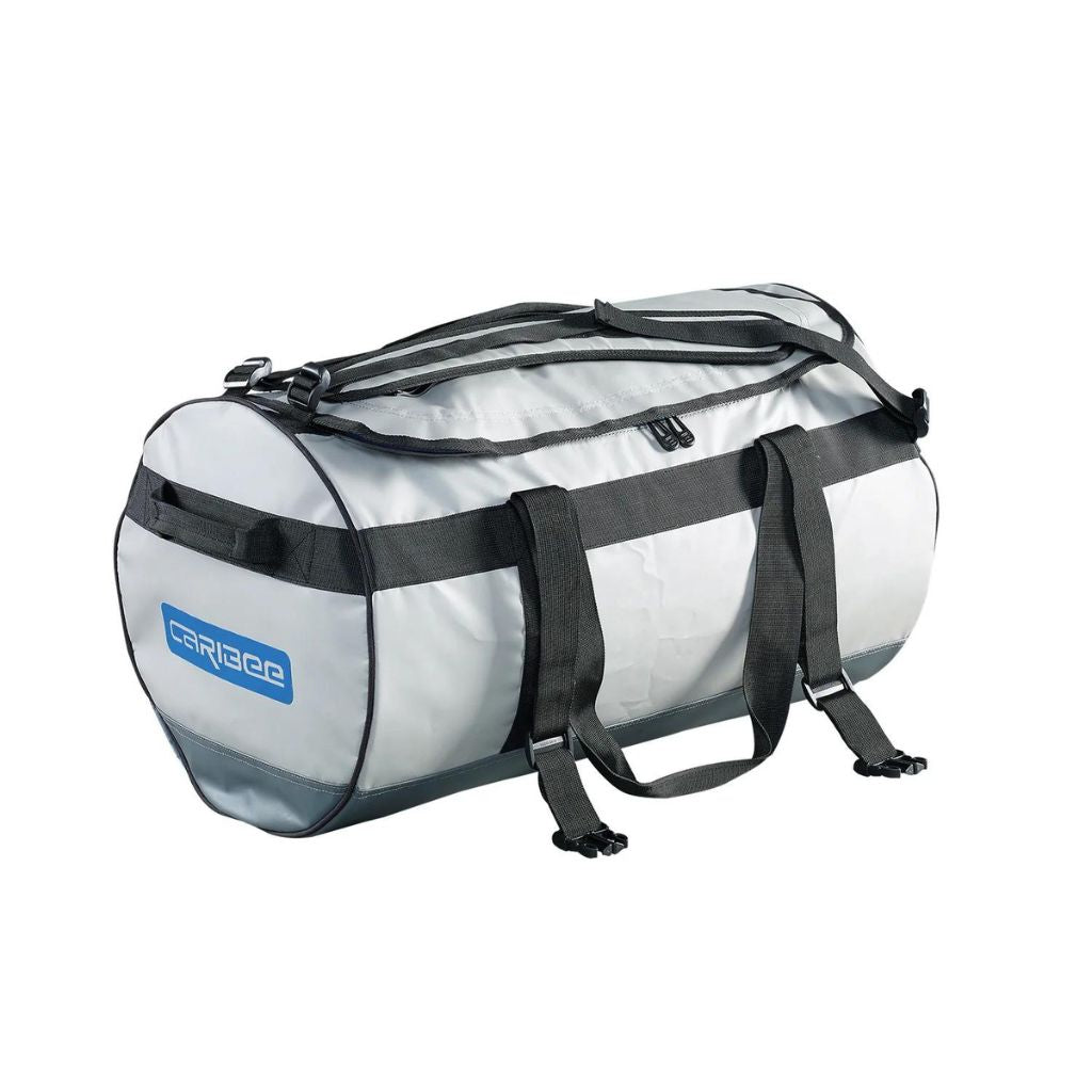 Caribee Kokoda Heavy Duty Duffel/Backpack 90L - Grey - Love Luggage