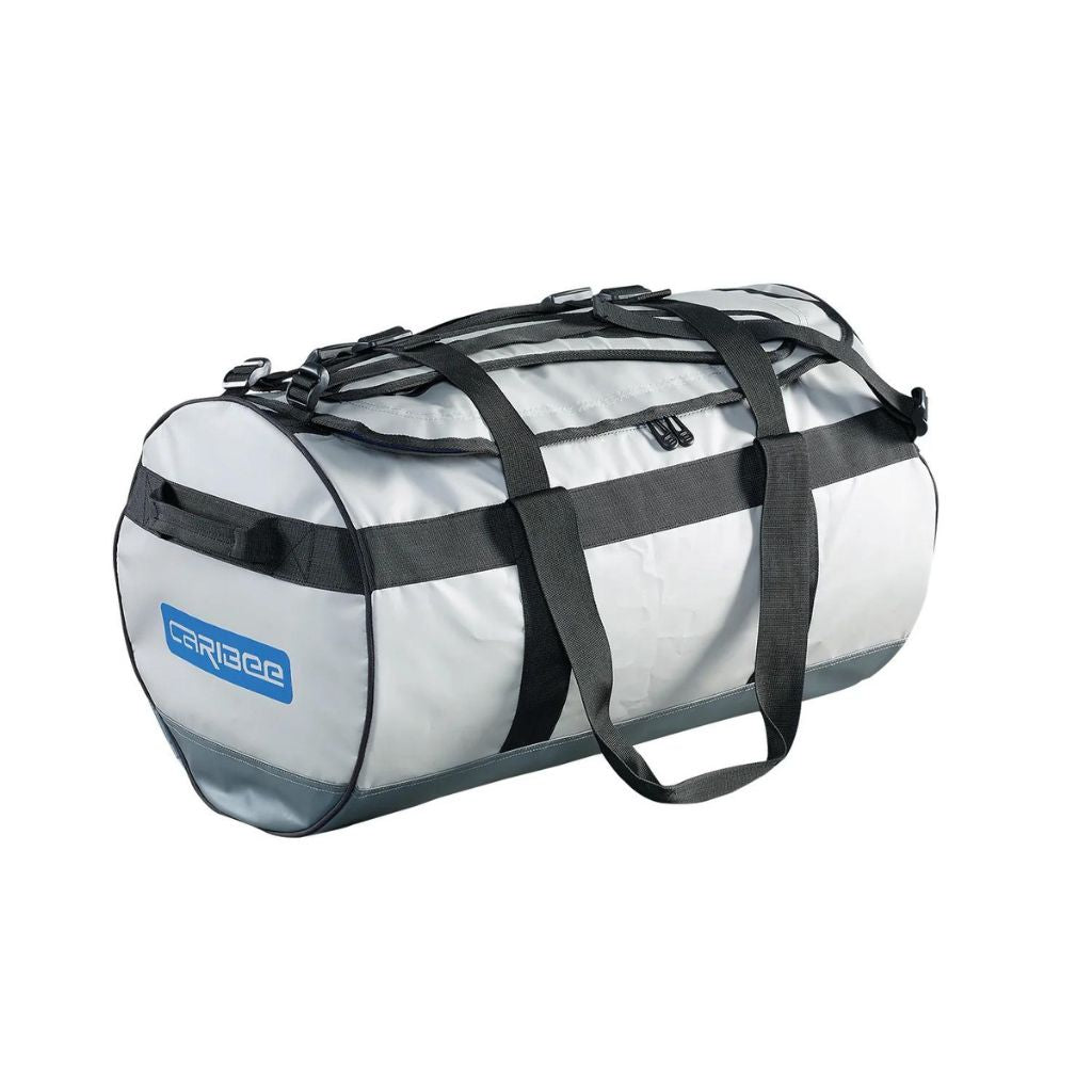 Caribee Kokoda Heavy Duty Duffel/Backpack 90L - Grey - Love Luggage