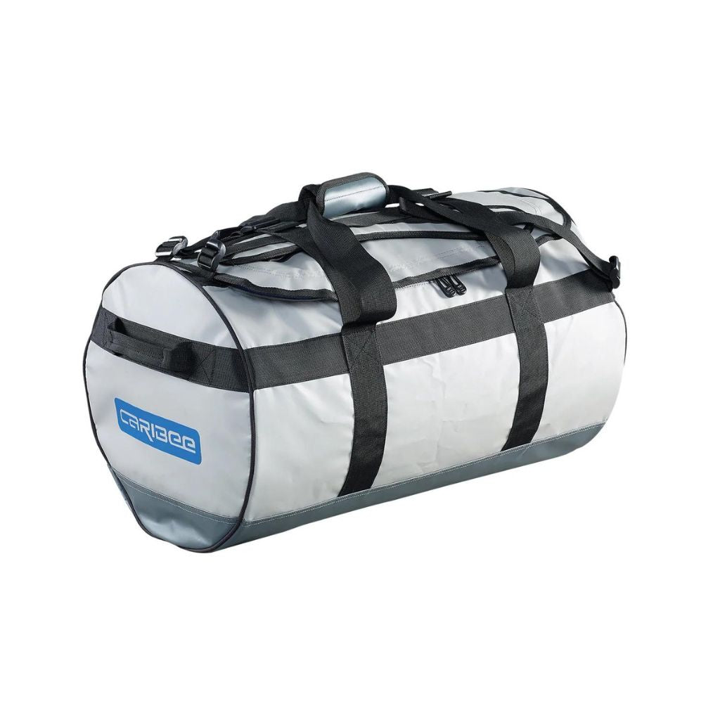 Caribee Kokoda Heavy Duty Duffel/Backpack 90L - Grey - Love Luggage