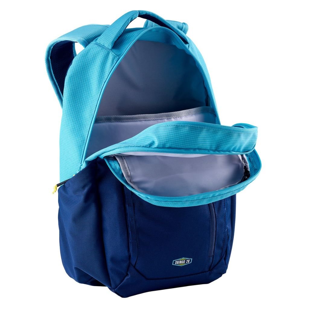 Caribee Obingo Laptop Backpack 28L - Tropic Blue/Navy - Love Luggage