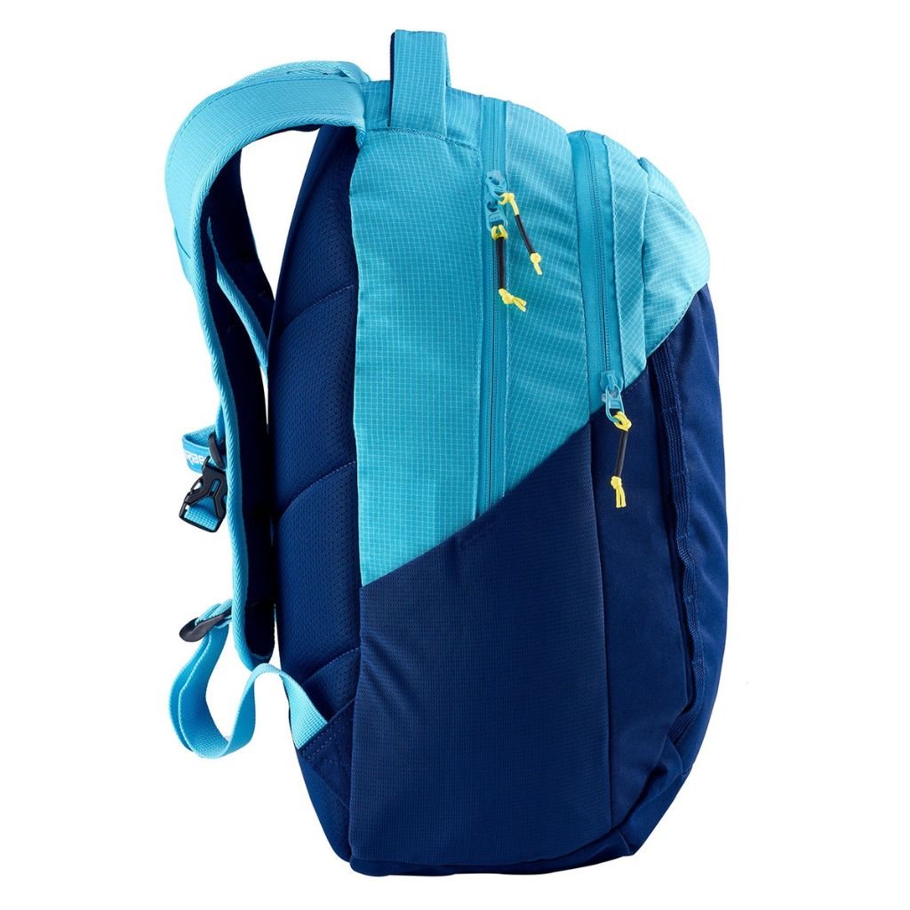 Caribee Obingo Laptop Backpack 28L - Tropic Blue/Navy - Love Luggage