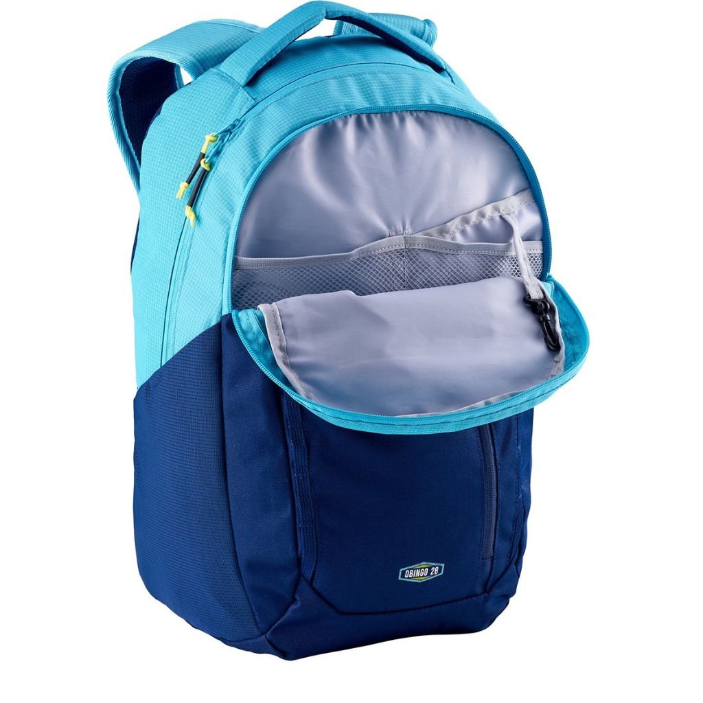Caribee Obingo Laptop Backpack 28L - Tropic Blue/Navy - Love Luggage