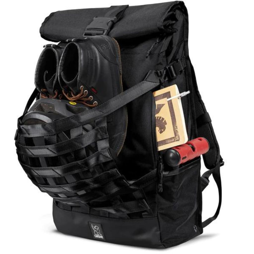 Chrome Barrage Cargo 15" Backpack Black - Love Luggage