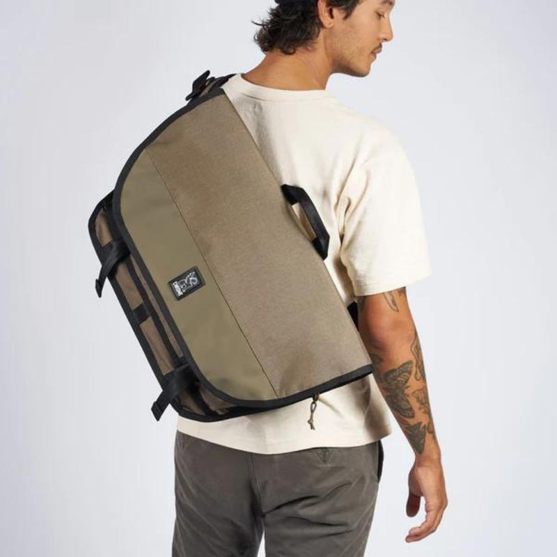 Chrome Buran lll Messenger Shoulder Bag - Black - Love Luggage