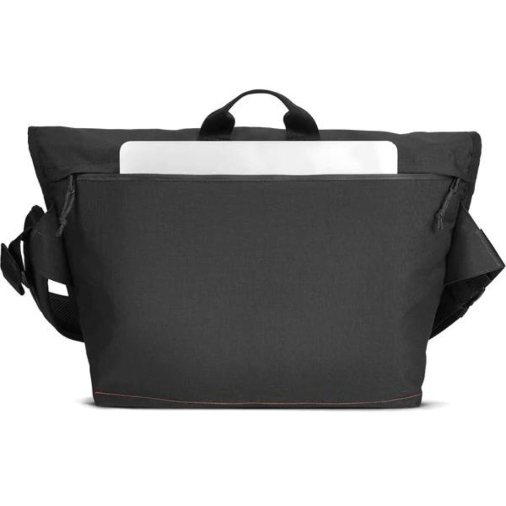 Chrome Buran lll Messenger Shoulder Bag - Black - Love Luggage