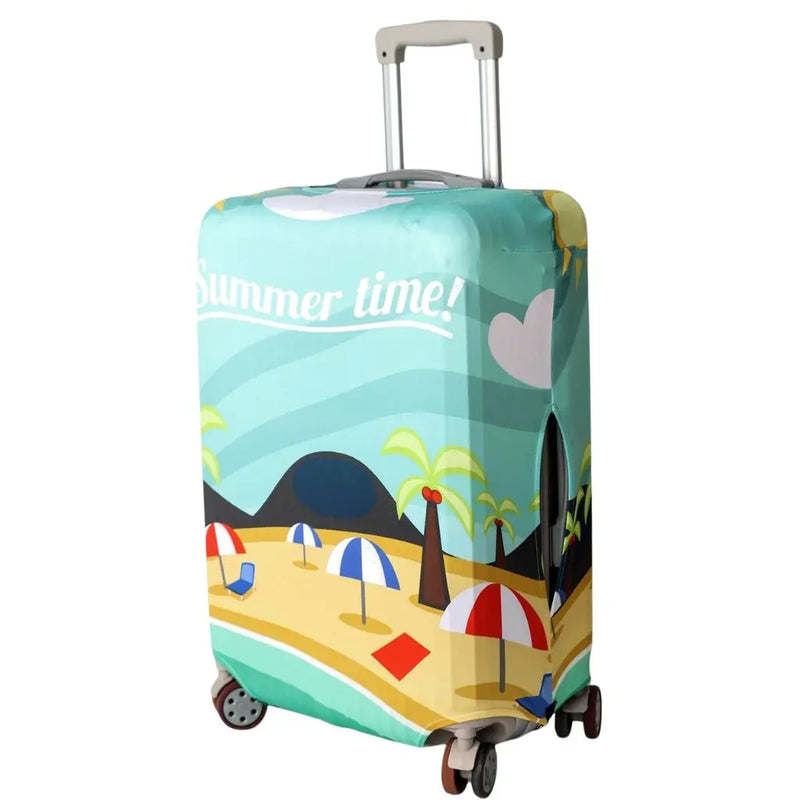 Tosca Print Luggage Cover - Fits Large Suitcases - Summer Time