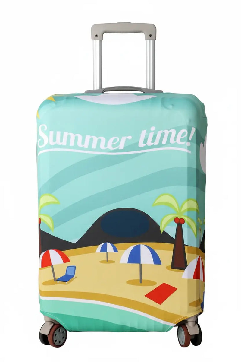 Tosca Print Luggage Cover - Fits Large Suitcases - Summer Time