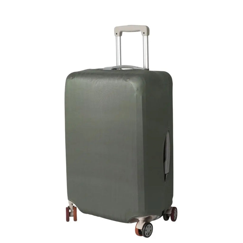 Tosca Print Luggage Cover - Fits Medium Suitcases - Moss