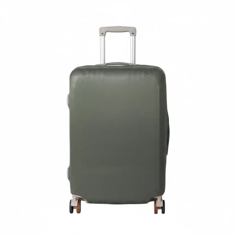 Tosca Print Luggage Cover - Fits Medium Suitcases - Moss