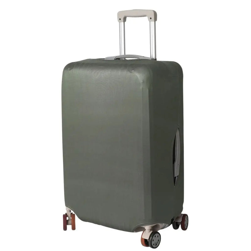 Tosca Print Luggage Cover - Fits Large Suitcases - Moss