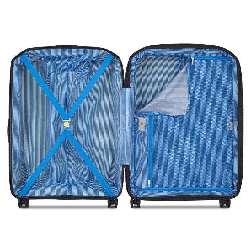 Delsey Anvers EXP Lightweight Carry On Luggage Black - Love Luggage