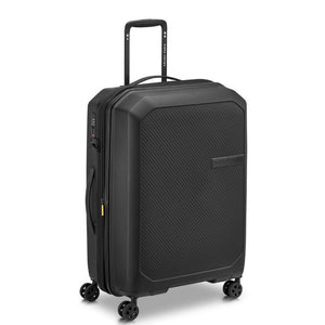 Delsey Anvers EXP Lightweight Carry On Luggage Black - Love Luggage