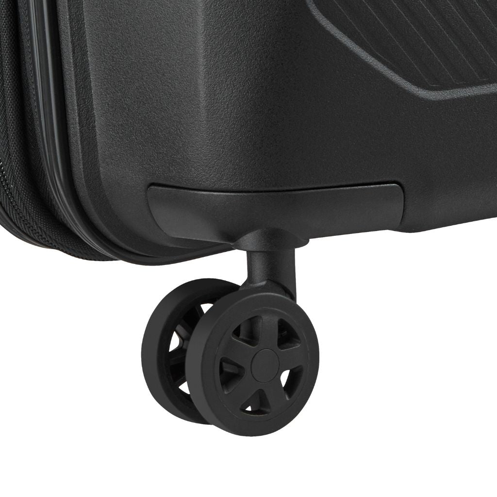 Delsey Anvers EXP Lightweight Carry On Luggage Black - Love Luggage