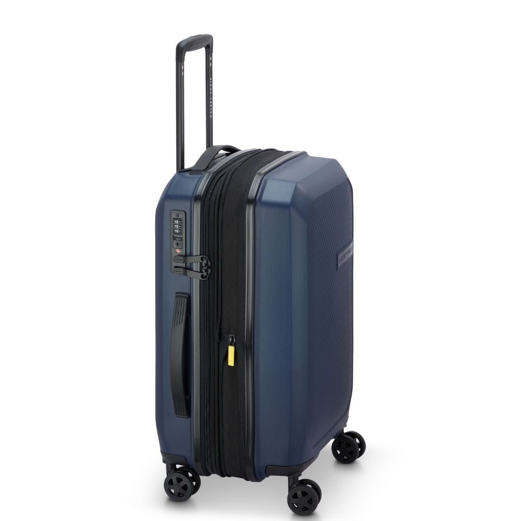 Delsey Anvers EXP Lightweight Carry On Luggage Navy - Love Luggage