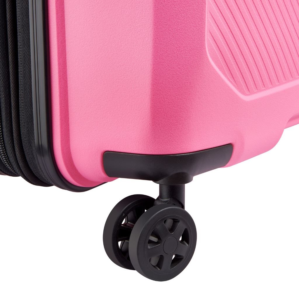 Delsey Anvers EXP Lightweight Carry On Luggage Pink - Love Luggage