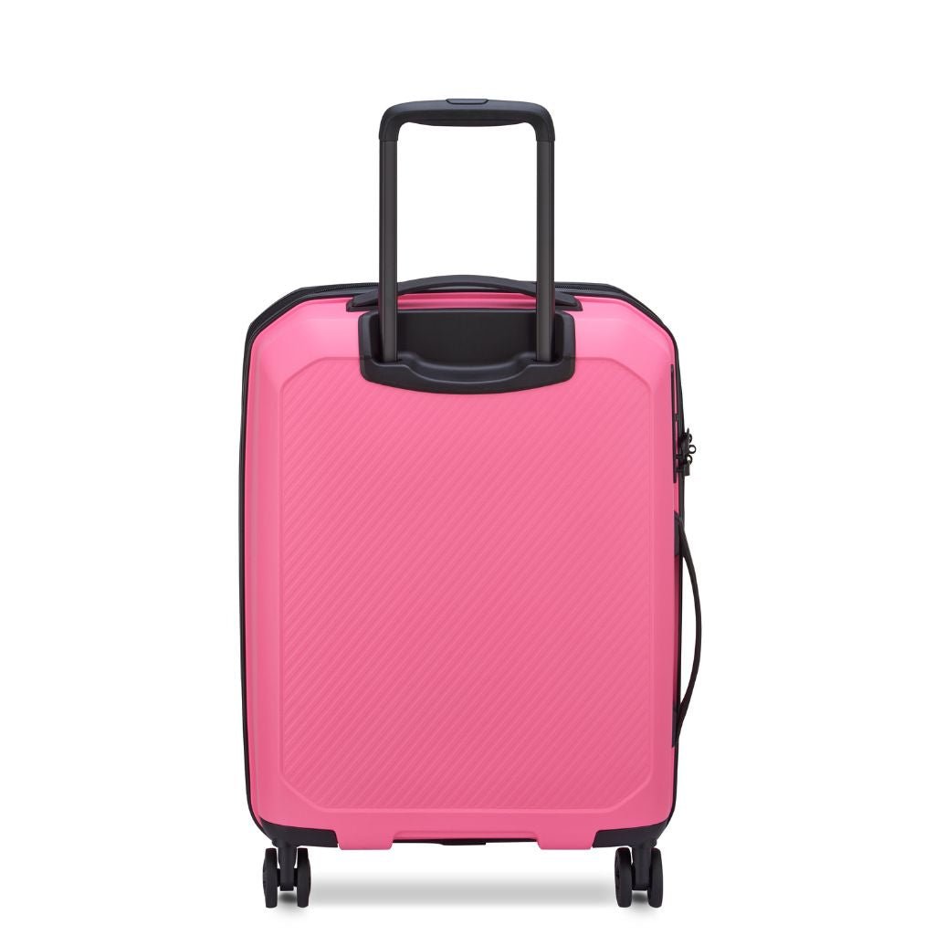 Delsey Anvers EXP Lightweight Carry On Luggage Pink - Love Luggage